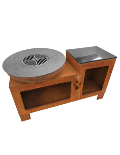 Buitenkeuken BBQ Grillring / Vuurschaal Remundi Vulcano, Ø 102 cm
