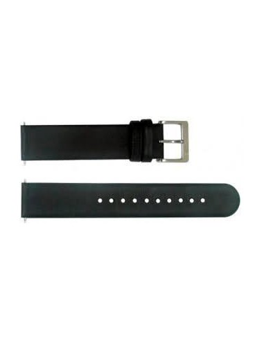 Mondaine Horlogeband Zwart Voor Classic 36mm en Evolution 35mm