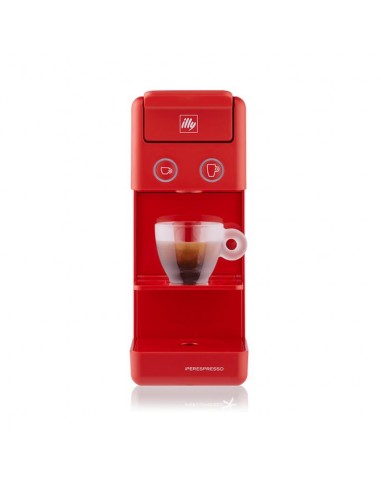 Illy Y3.2 Espresso & Koffie machine Rood