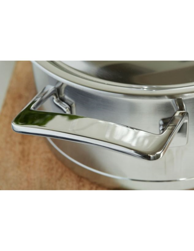DM Silver Conische sudderpan 28cm