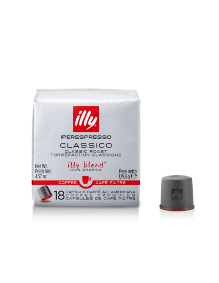 ILLY Caps Filterkoffie 108 stuks (6x18)