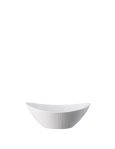 Schaal ovaal 20x15cm Mesh White