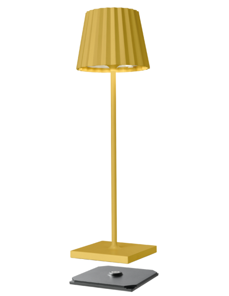Troll 2.0 Outdoor Tafellamp Geel