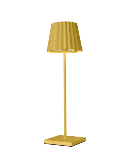 Troll 2.0 Outdoor Tafellamp Geel