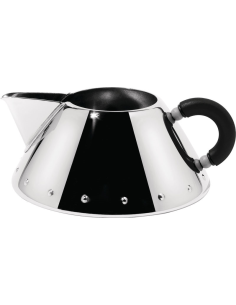 Alessi Melkkannetje Zwart 200 ml