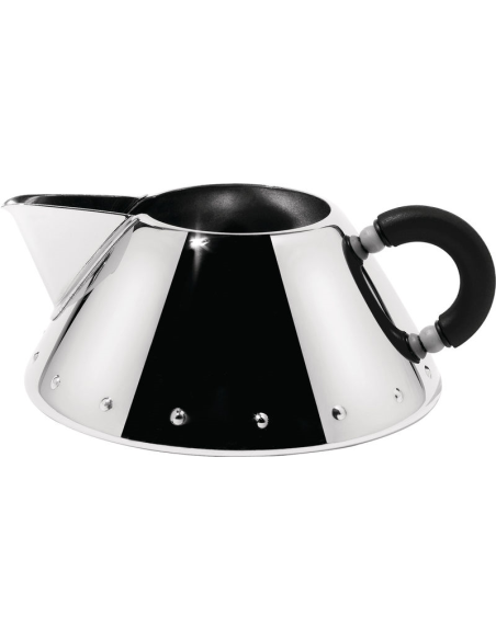 Alessi Melkkannetje Zwart 200 ml