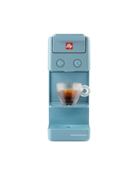Illy Y3.2 Espresso & Koffie machine Amalfi Blauw
