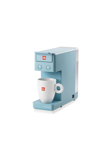 Illy Y3.2 Espresso & Koffie machine Amalfi Blauw