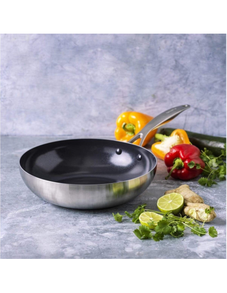 Greenpan Geneva Wok Ø 28 cm.