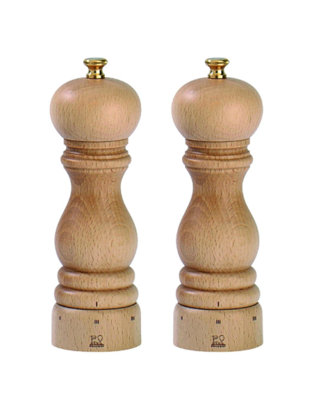 Peugeot Duo Set-2 Paris Naturel Peper- en Zoutmolen U-Select 18 cm