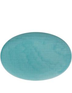 Rosenthal Mesh Schaal Ovaal 34 cm Aqua