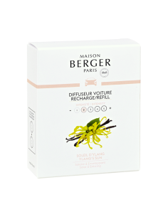Maison Berger Autoparfum Navulling 2x Soleil d'Ylang