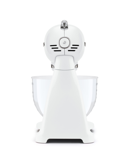 Smeg Mixer & Keukenmachine Wit met glazen kom