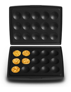Fritel Set bakplaten voor 15 Poffertjes voor Fritel CW toestellen