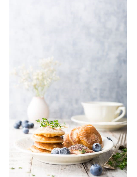Fritel Set bakplaten voor 15 Poffertjes voor Fritel CW toestellen