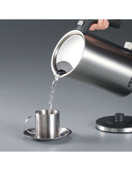 Cloer Waterkoker RVS dubbelwandig 1,2L
