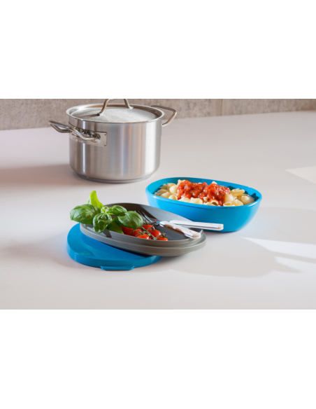 Lunchbox To Go Ellipse Duo Eos groen