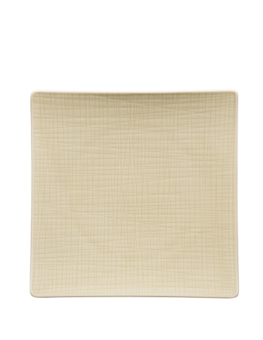 Rosenthal Mesh Vierkant Dinerbord 27 cm Cream