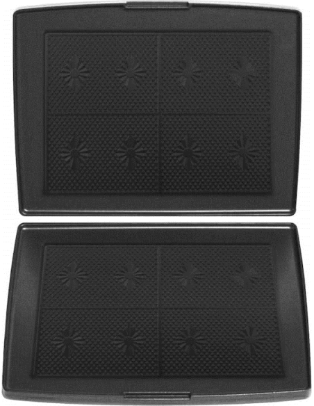 Fritel Set bakplaten 4 Gaufrettes voor Fritel CW toestellen