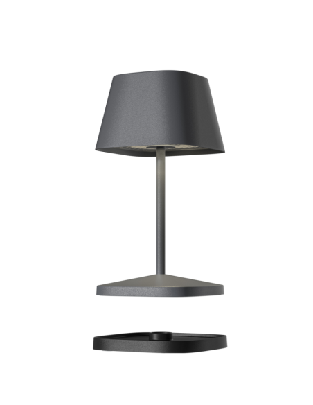 Villeroy Neapel-2 Led Tafellamp Antraciet