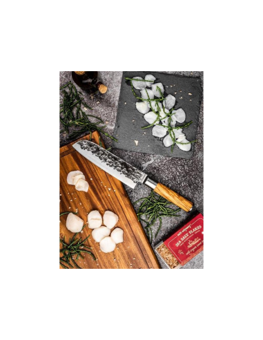 Forged Olive Santoku 18cm