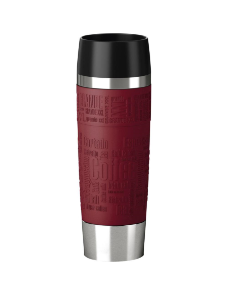 Travel Mug Grande Thermobeker RVS 500 ml Rood