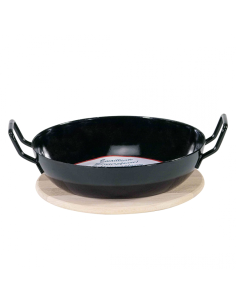 Smikkelpannetje 20 cm emaille