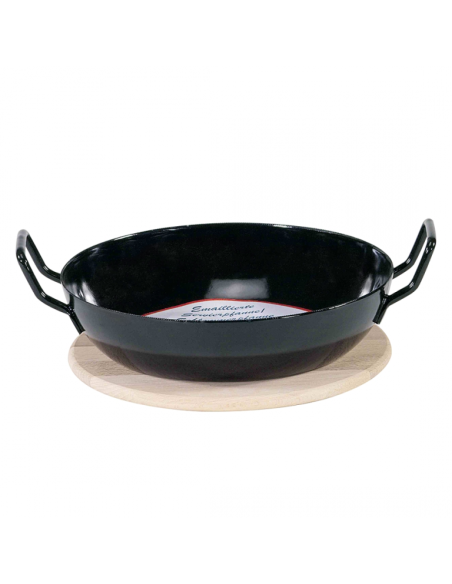 Smikkelpannetje 20 cm emaille
