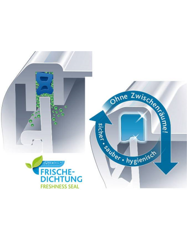 Emsa Clip & Close 1L rechthoekig