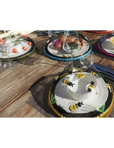 Vliegenkap Groene Bladeren Ø 35,5 cm