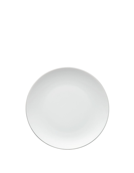 Thomas Medaillon Platinband 2mm ontbijtbord 21 cm