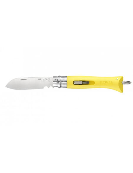 Opinel zakmes DIY Nr. 9 Geel