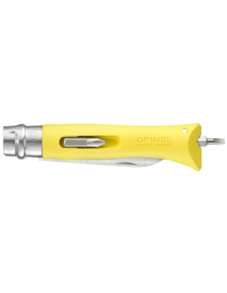 Opinel zakmes DIY Nr. 9 Geel