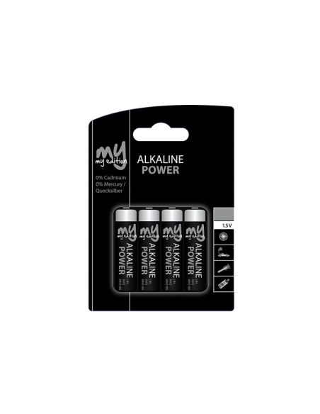 My edition 4 Micro Alkaline Batterijen