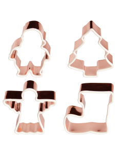 Set-4 Kerst uitsteekvormen