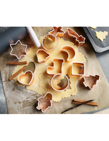 Set-4 Kerst uitsteekvormen