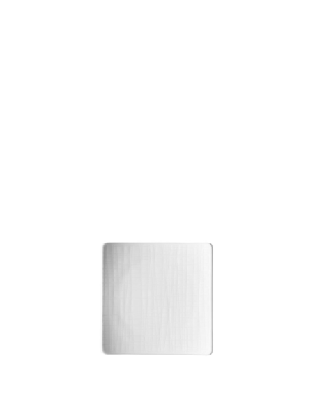 Rosenthal Mesh Side Plate Vierkant 14 cm Wit