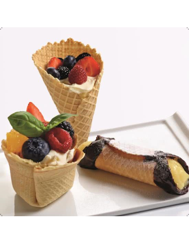 Fritel Set bakplaten Kniepertjes / Hoorntjes voor Fritel CW toestellen