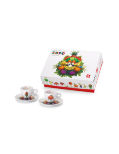 Illy Expo Foody Collection Espresso 2 kop/schotel Set B