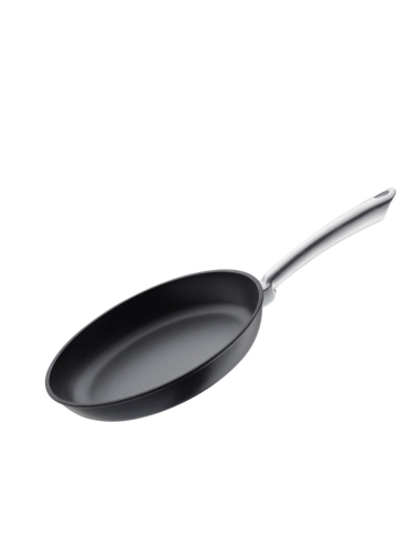 KP Gietijzeren koekenpan 24 cm Zw.