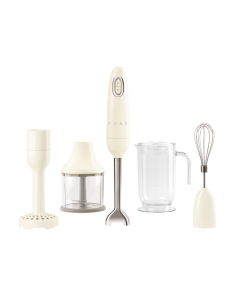Smeg Staafmixer Set 50's Retro Style, Crème