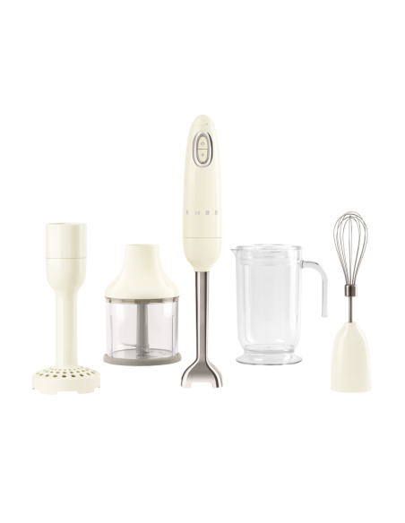 Smeg Staafmixer Set 50's Retro Style, Crème