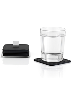 Blomus Trayan Glasonderzetters - Set van 6