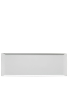 Rosenthal Mesh Vlakke Schaal 41x15 cm Wit