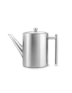 Dubbelwandige Theepot Minuet Cylindre Mat 1,2L