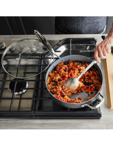 Greenpan Glazen Deksel 28 cm