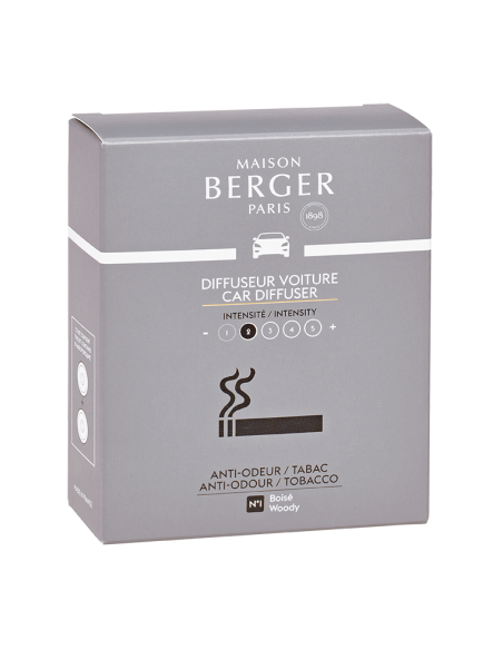 Maison Berger Autoparfum Navulling 2x  Anti-Tabaksgeur