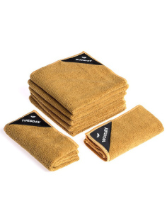 Klud vaatdoekjes Curry - Set van 7