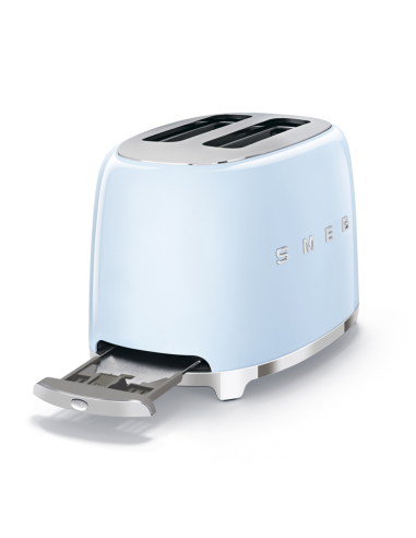 Smeg Broodrooster 50's Retro Style 2 sleuven (2x2) Pastelblauw