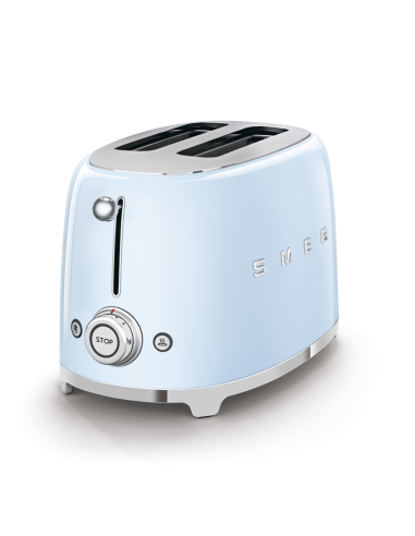 Smeg Broodrooster 50's Retro Style 2 sleuven (2x2) Pastelblauw